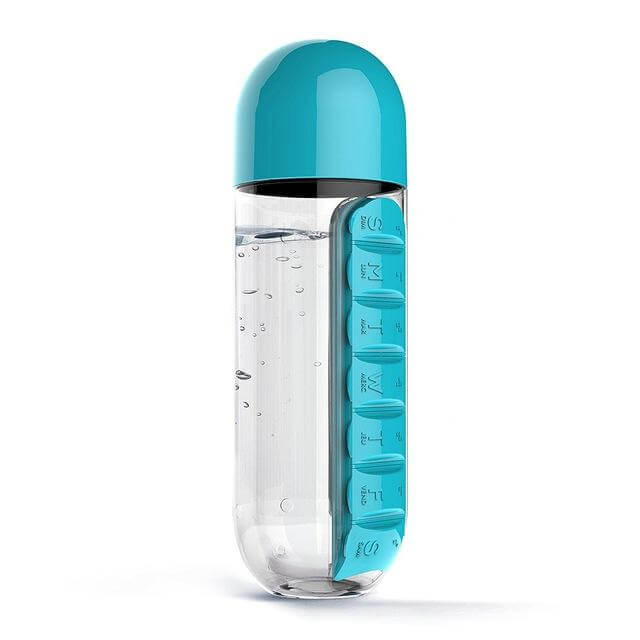 BowLift | Water Bottle Daily Pill Organizer
