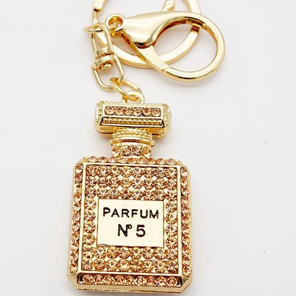 BowLift | Crystal Charm Perfume Bottle Keychain