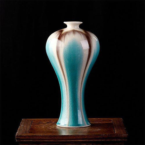 BowLift | Classical Ancient Jingdezhen Ice Crack Ceramic Glaze Vase