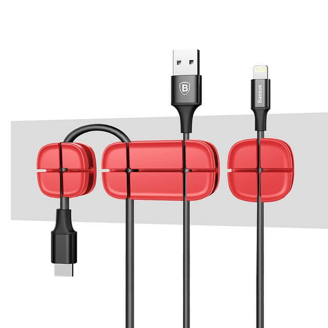 BowLift | Flexible Silicone USB Cable Organizer