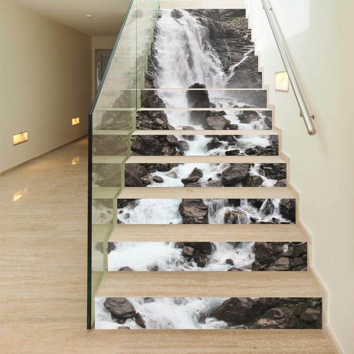 BowLift | 3D Stair Waterfall Sticker