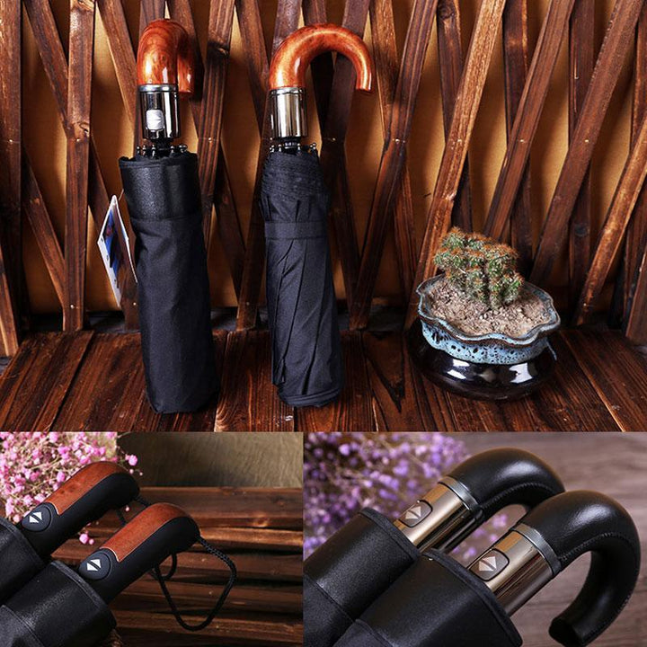 BowLift | Premium Classic English style Automatic Umbrella Wind Resistant