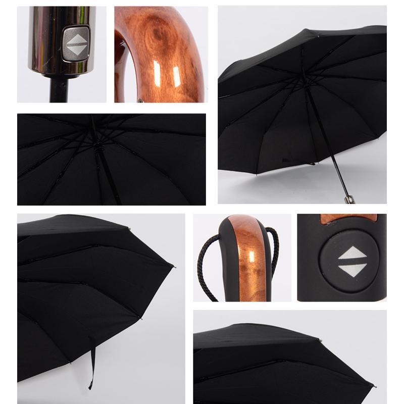 BowLift | Premium Classic English style Automatic Umbrella Wind Resistant