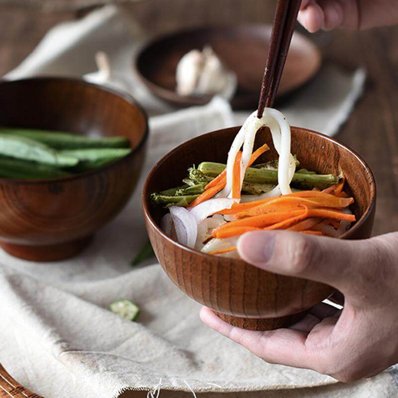 BowLift | Japanese Style Wooden Bowl