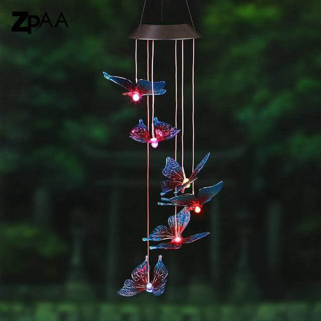 BowLift | Outdoor LED Solar Hummingbirds DrangFly Lamp
