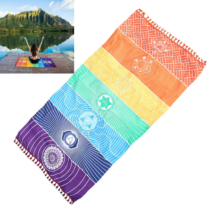 BowLift | Yoga mat with the Seven Chakras - ChakraBalance