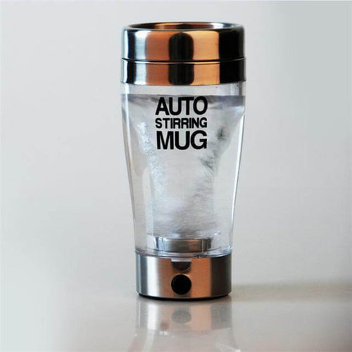 BowLift | Self Stirring Stainless Steel Transparent Cup