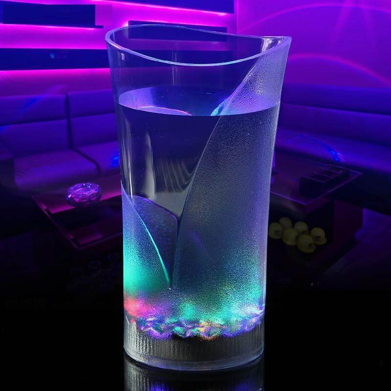 BowLift | Valentine Day Flashing Colorful LED Light Up Cup Glass