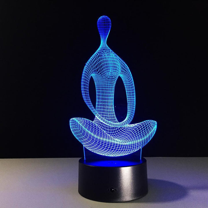 BowLift | Yoga 3D LED 7 Color Lamp