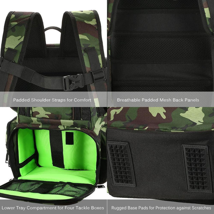 BowLift | Fishrite Fishing Backpack for Tackles & Lure Box