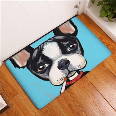 BowLift | Cartoon Style Anti-slip Dog Painting Floor Mat