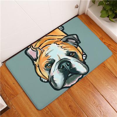 BowLift | Cartoon Style Anti-slip Dog Painting Floor Mat
