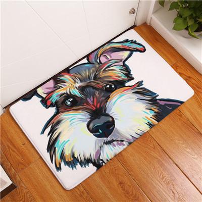 BowLift | Cartoon Style Anti-slip Dog Painting Floor Mat