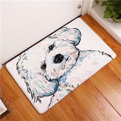 BowLift | Cartoon Style Anti-slip Dog Painting Floor Mat
