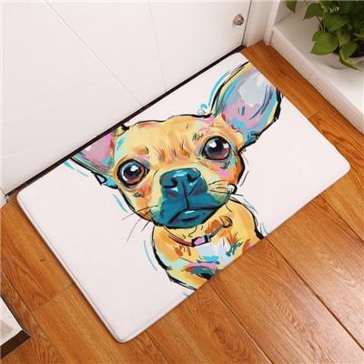 BowLift | Cartoon Style Anti-slip Dog Painting Floor Mat
