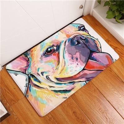BowLift | Cartoon Style Anti-slip Dog Painting Floor Mat