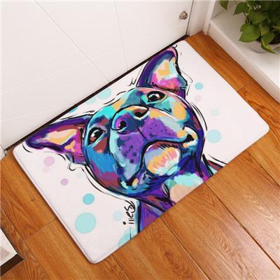 BowLift | Cartoon Style Anti-slip Dog Painting Floor Mat