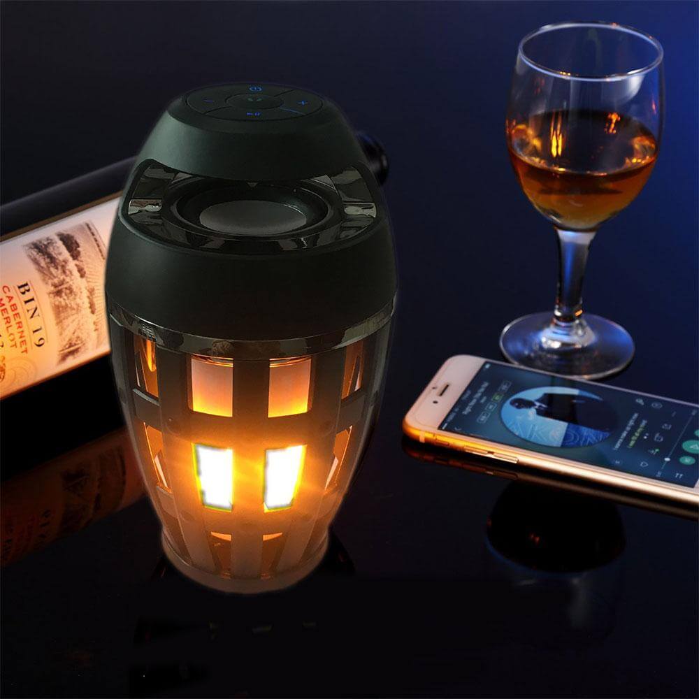 BowLift | Flame Atmosphere Lamp Light with Bluetooth Speaker