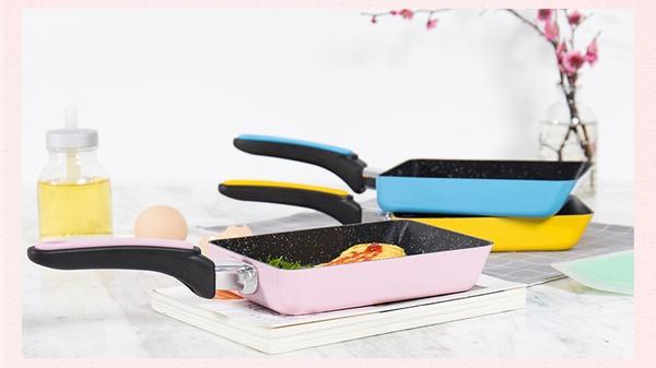 Ollam - Non-Stick Aluminum Egg Roll Fry Pan | Bowlift