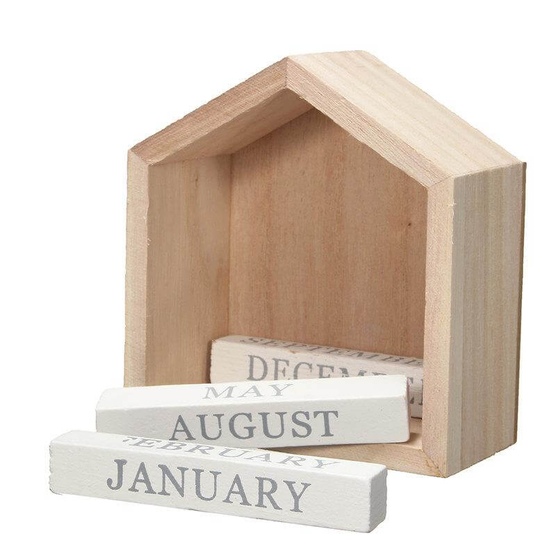BowLift | Wood Block Calendar Home Decoration