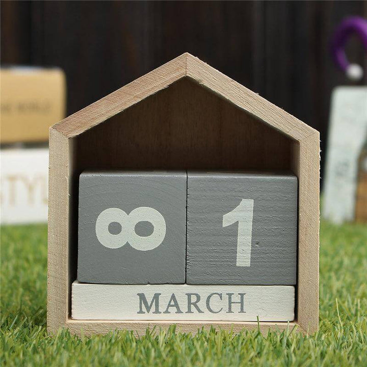 BowLift | Wood Block Calendar Home Decoration