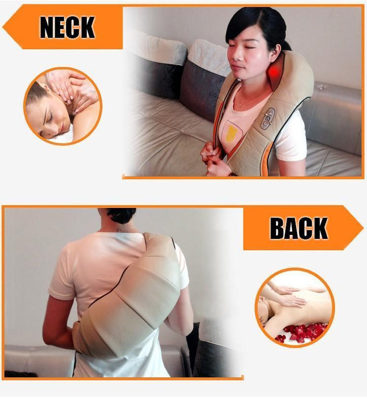 BowLift | Neck and Back Massager With Heat U Shape Electrical Infrared