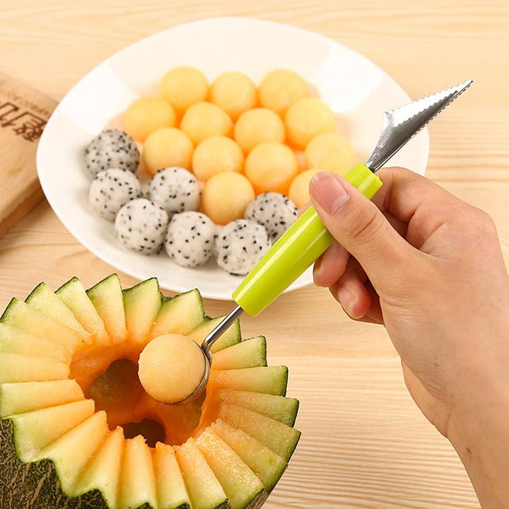 Steena - 2 in 1 Dual Head Fruit Carving Knife | Bowlift