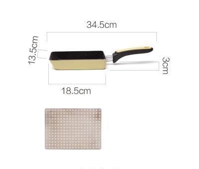 Ollam - Non-Stick Aluminum Egg Roll Fry Pan | Bowlift