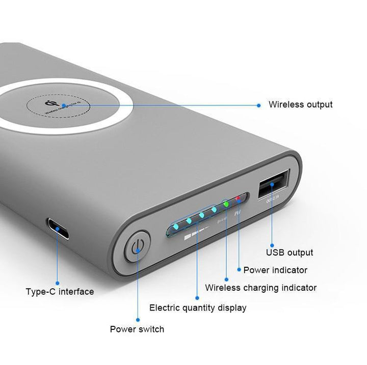 BowLift | Wireless Powerbank 10,000 mAh Portable