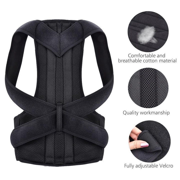 BowLift | Scoliosis Back Posture Adjustable Brace for Lifting