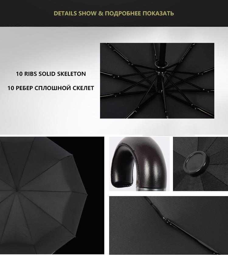BowLift | Premium Classic English style Automatic Umbrella Wind Resistant
