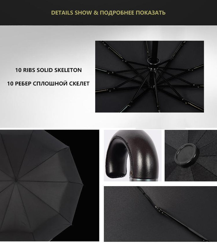 BowLift | Premium Classic English style Automatic Umbrella Wind Resistant
