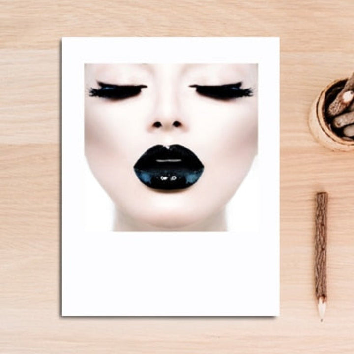 Fashion Makeup Girl Decorative - Canvas Wall Art Painting | Bowlift