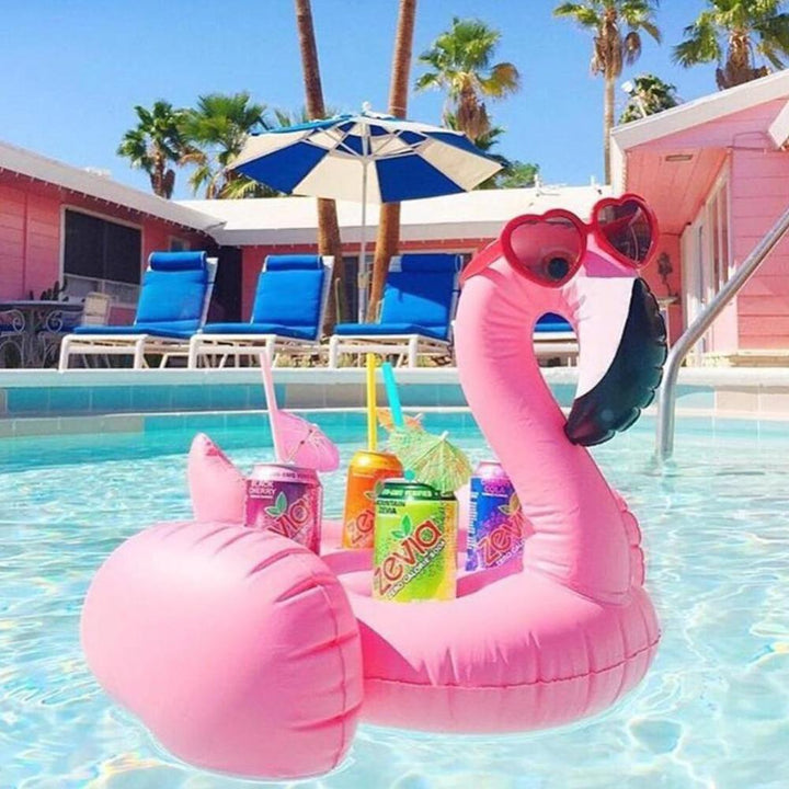 Rosalie - Floating Flamingo Cup Holder | Bowlift