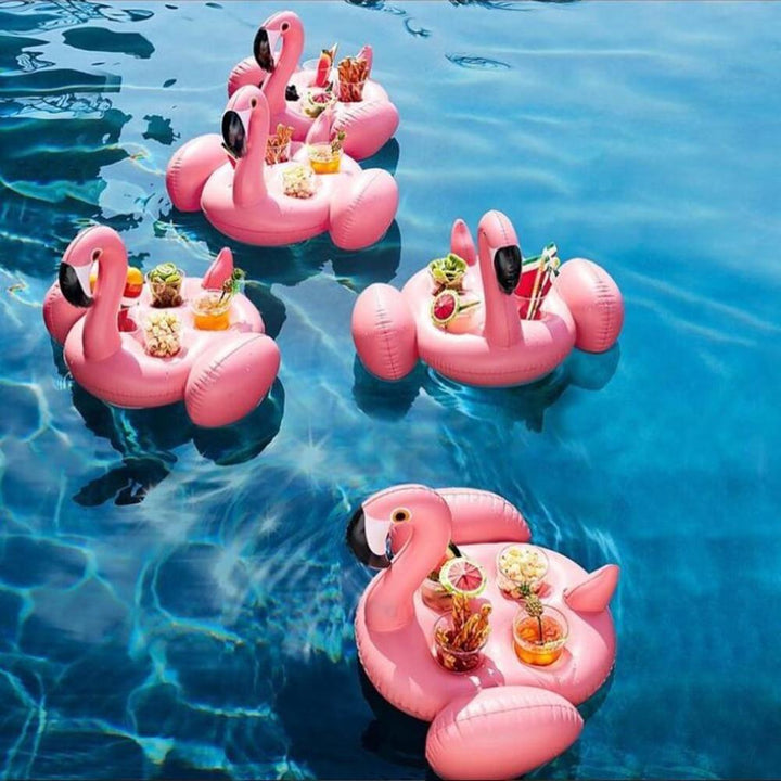 Rosalie - Floating Flamingo Cup Holder | Bowlift