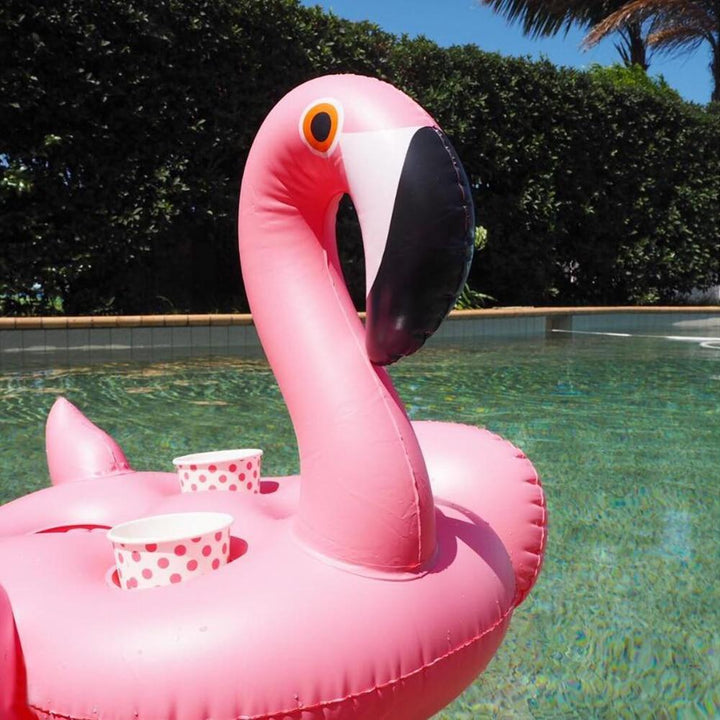 Rosalie - Floating Flamingo Cup Holder | Bowlift