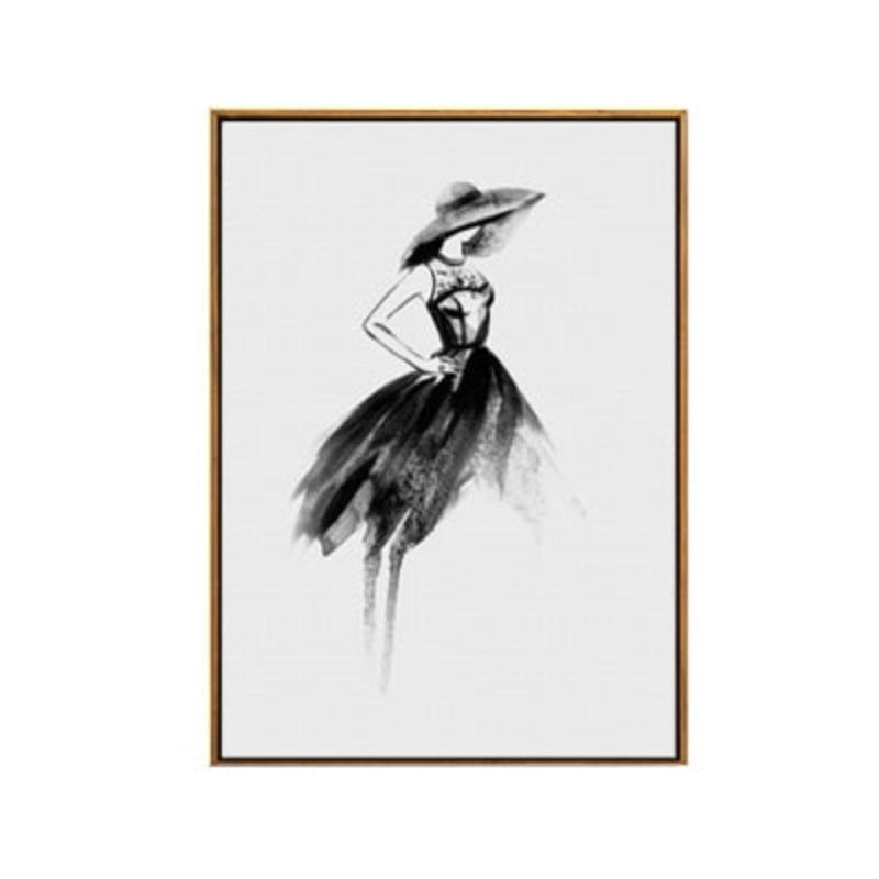 Girls Clothing Poster - Canvas Wall Art Painting | Bowlift