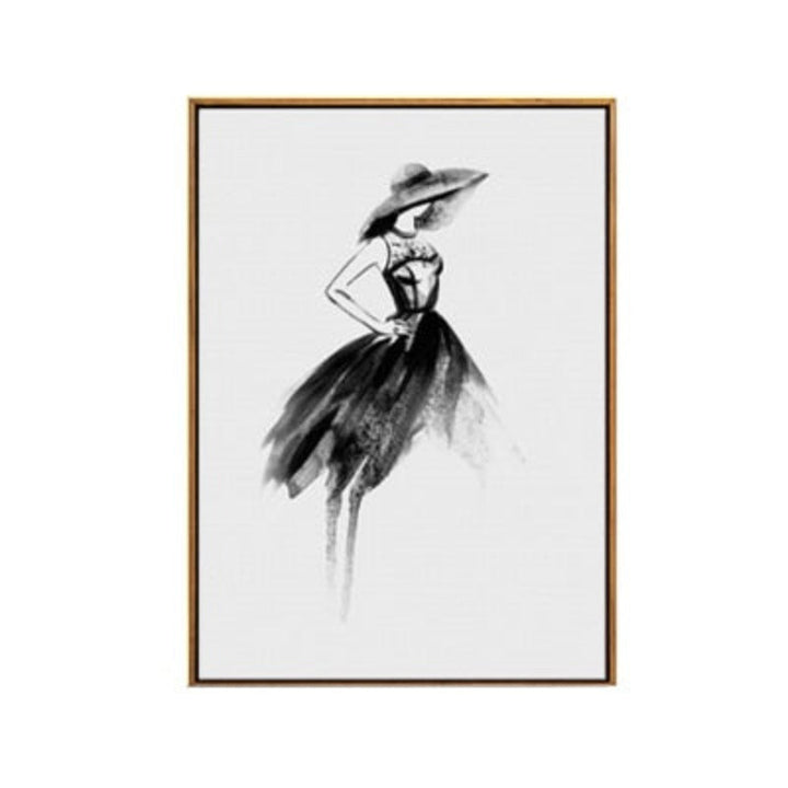 Girls Clothing Poster - Canvas Wall Art Painting | Bowlift