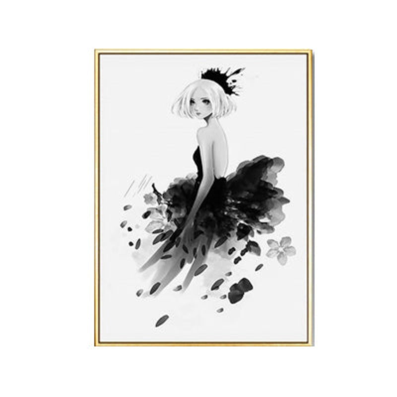 Girls Clothing Poster - Canvas Wall Art Painting | Bowlift