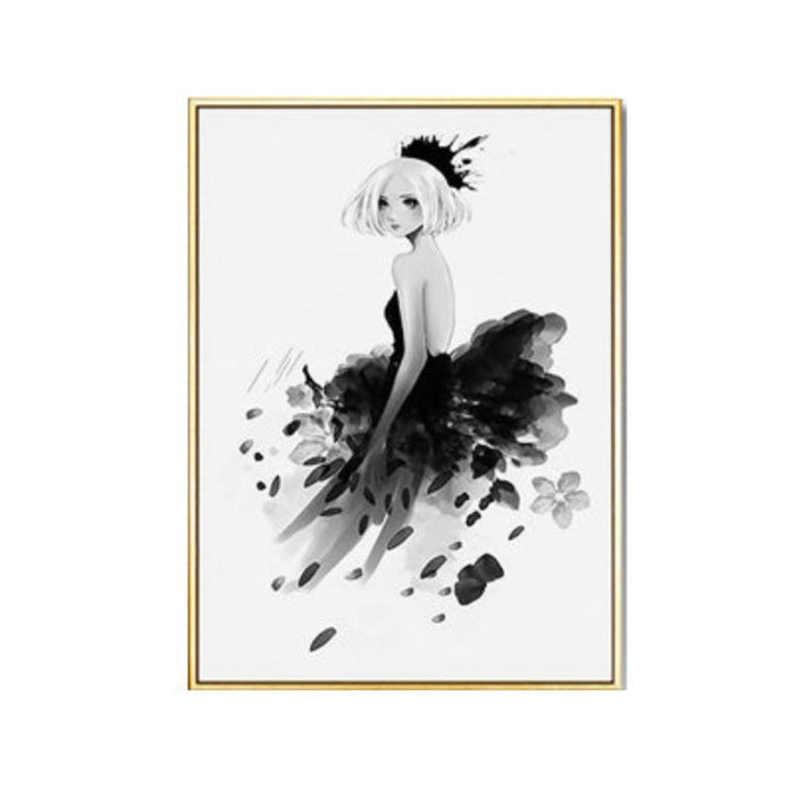Girls Clothing Poster - Canvas Wall Art Painting | Bowlift