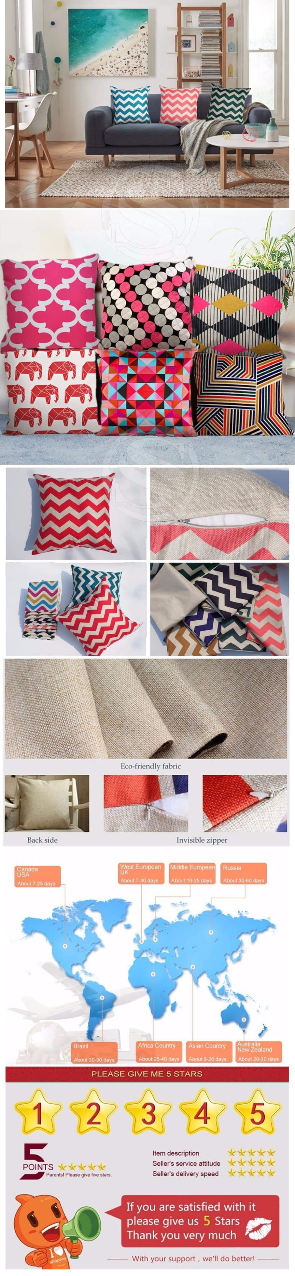 BowLift | Decorative Comfy Musical Notes Pillow Case