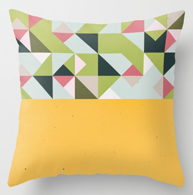 BowLift | Irregular Triangle Pattern Pillow Cases