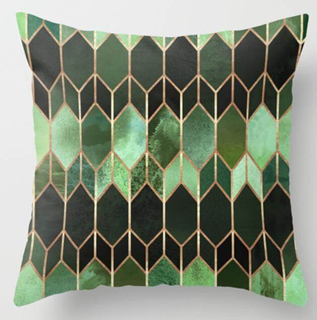 BowLift | Irregular Triangle Pattern Pillow Cases
