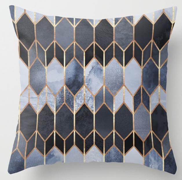 BowLift | Irregular Triangle Pattern Pillow Cases