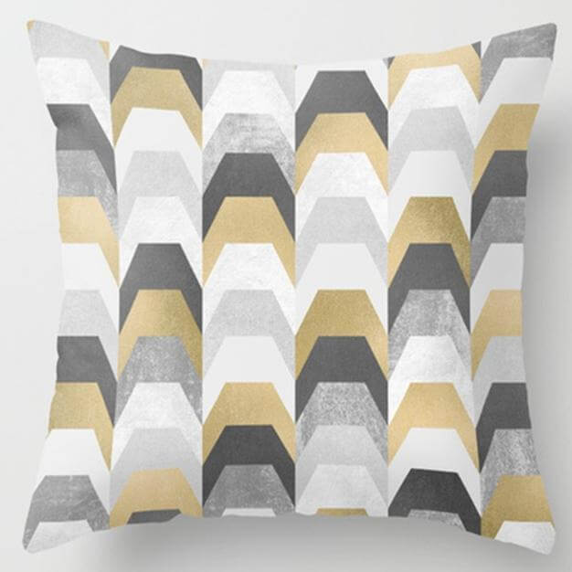 BowLift | Irregular Triangle Pattern Pillow Cases