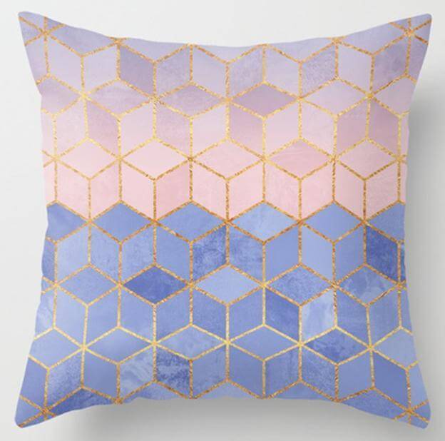 BowLift | Irregular Triangle Pattern Pillow Cases
