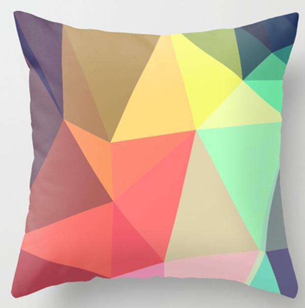 BowLift | Irregular Triangle Pattern Pillow Cases