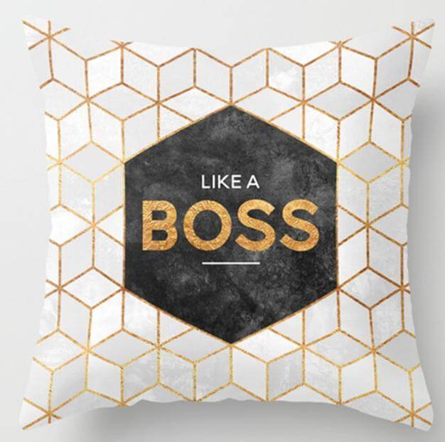 BowLift | Irregular Triangle Pattern Pillow Cases