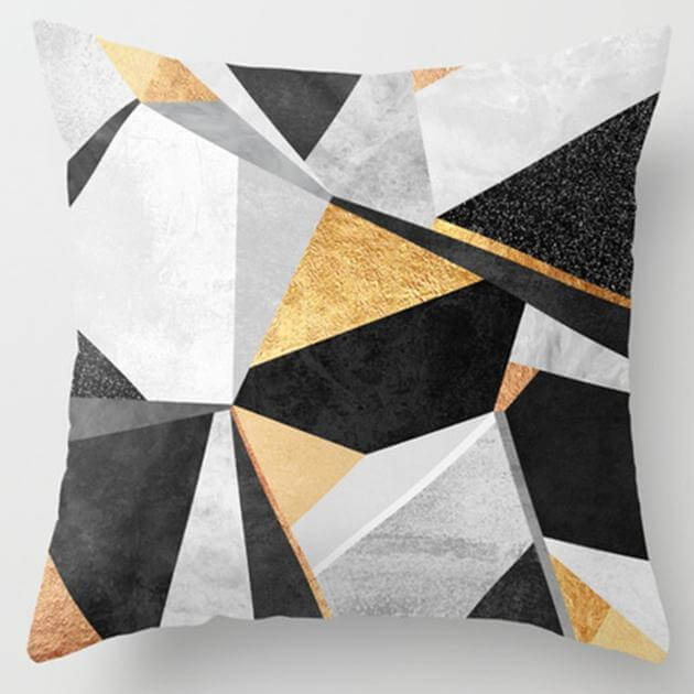BowLift | Irregular Triangle Pattern Pillow Cases