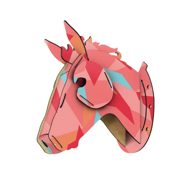 BowLift | 3D Wooden Craft Horse Hanging Wall Decor